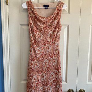 Women's Ann Taylor Size 6 Silk Sleeveless Dress